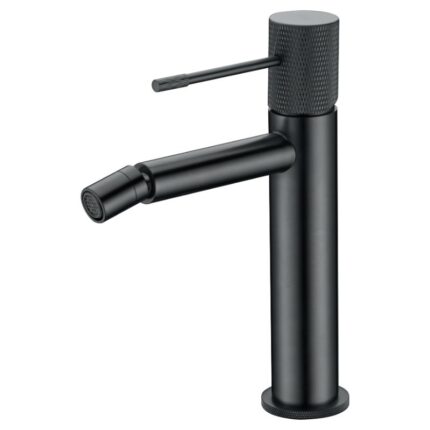 Grifo de bidé mod. LINE black gum metal