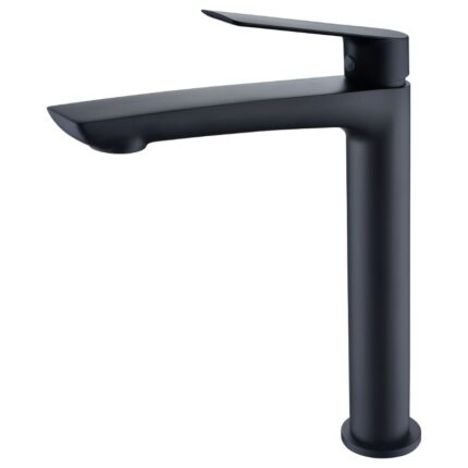 Grifo de lavabo alto mod. LUXOR negro mate