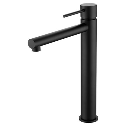 Grifo de lavabo alto mod. MILOS STICK negro mate