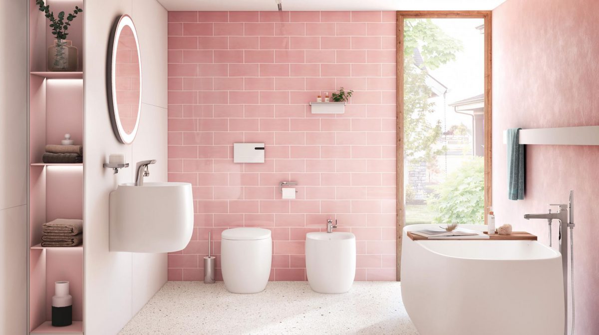 Baño rosa