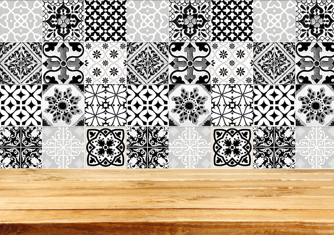 Baños con adhesivos