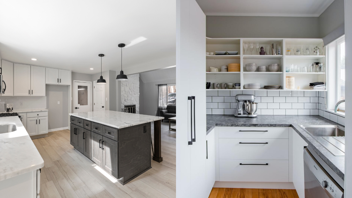 Cocina abierta vs. cocina cerrada