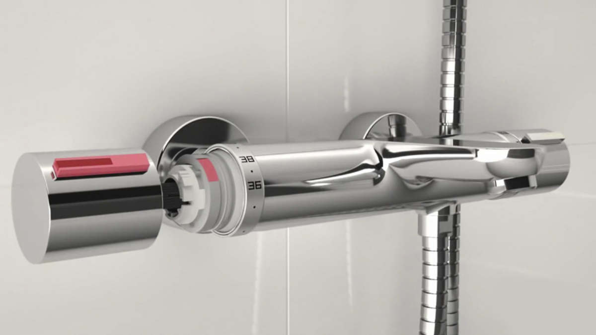 Grifos de ducha termostáticos.