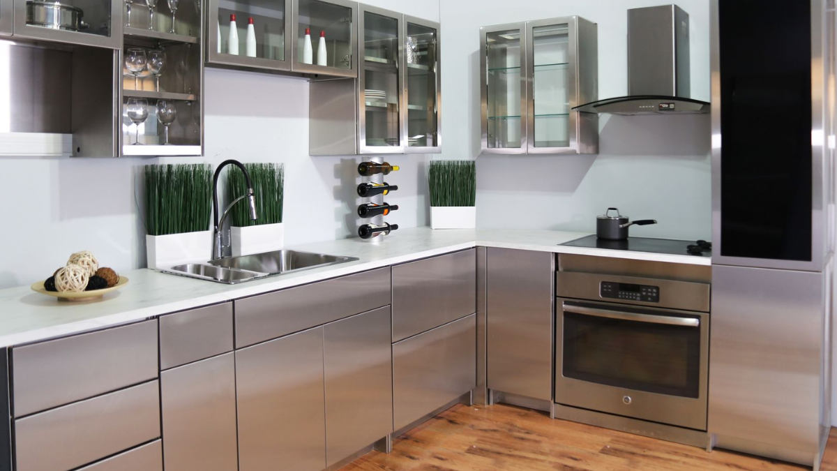 Limpiar el acero inoxidable de la cocina