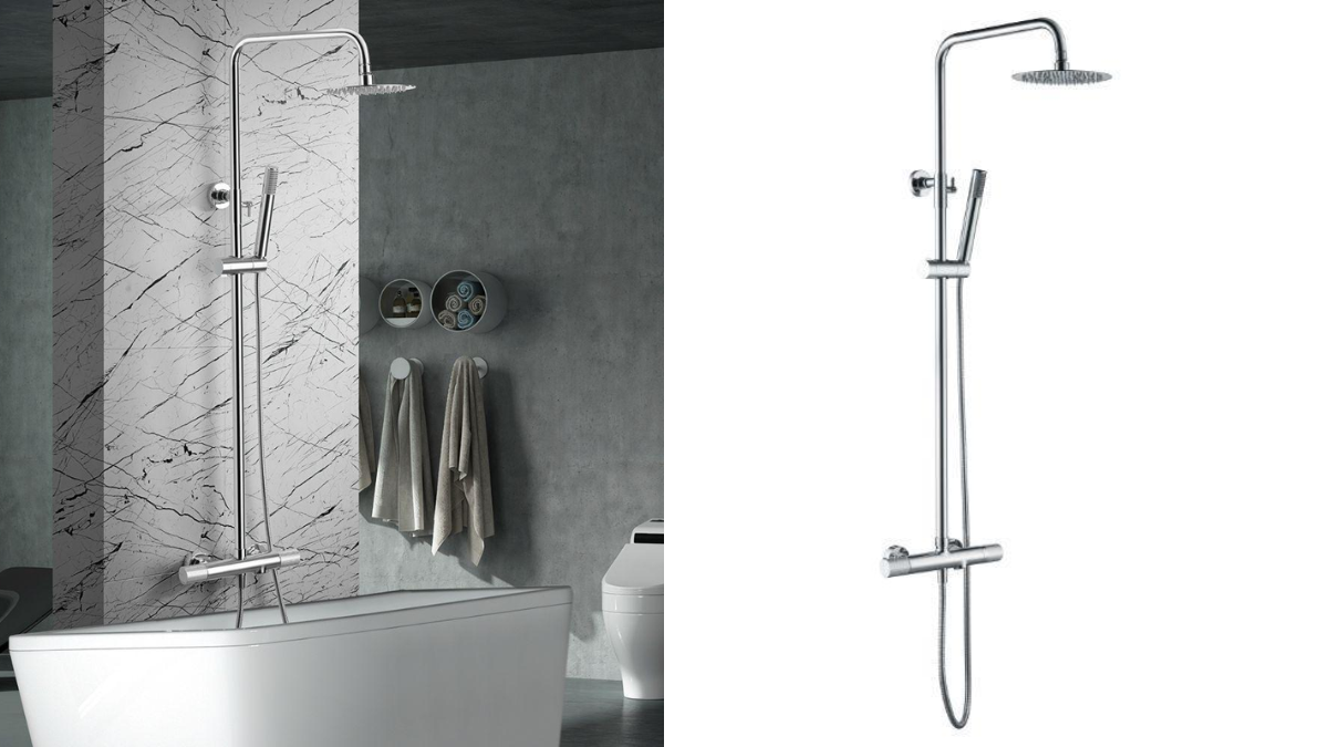 eliminar el moho de la ducha