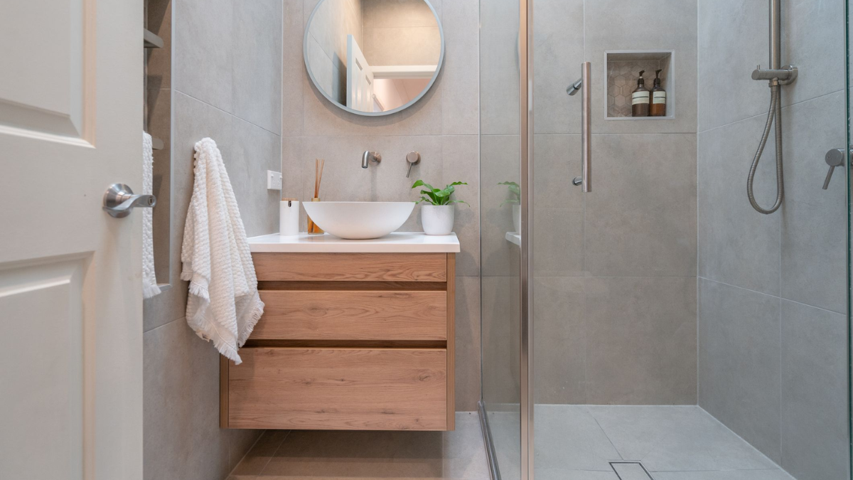 baño pequeño con ducha