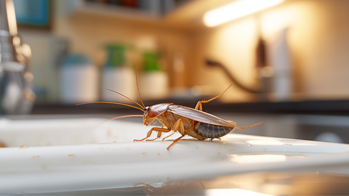 cucarachas en la cocina