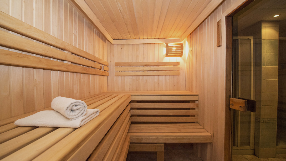 sauna en casa