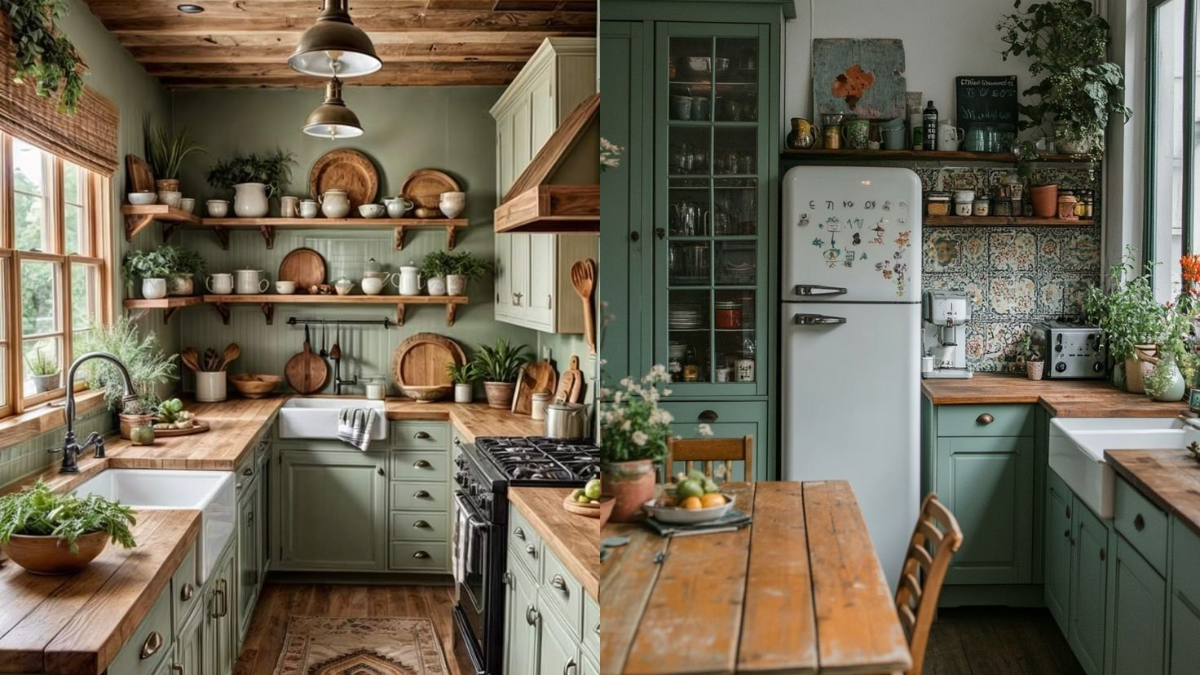 cocinas rústicas pequeñas