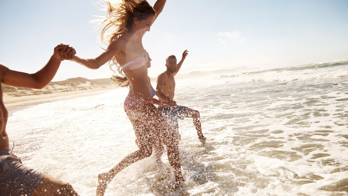duchas después de la playa