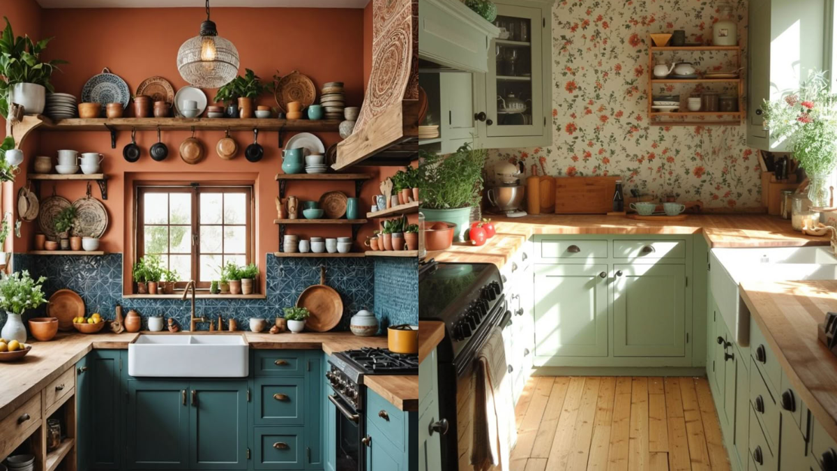 cocinas rústicas pequeñas