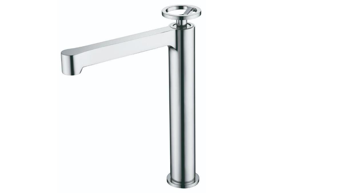 Grifo de lavabo alto mod. OLIMPO cromado