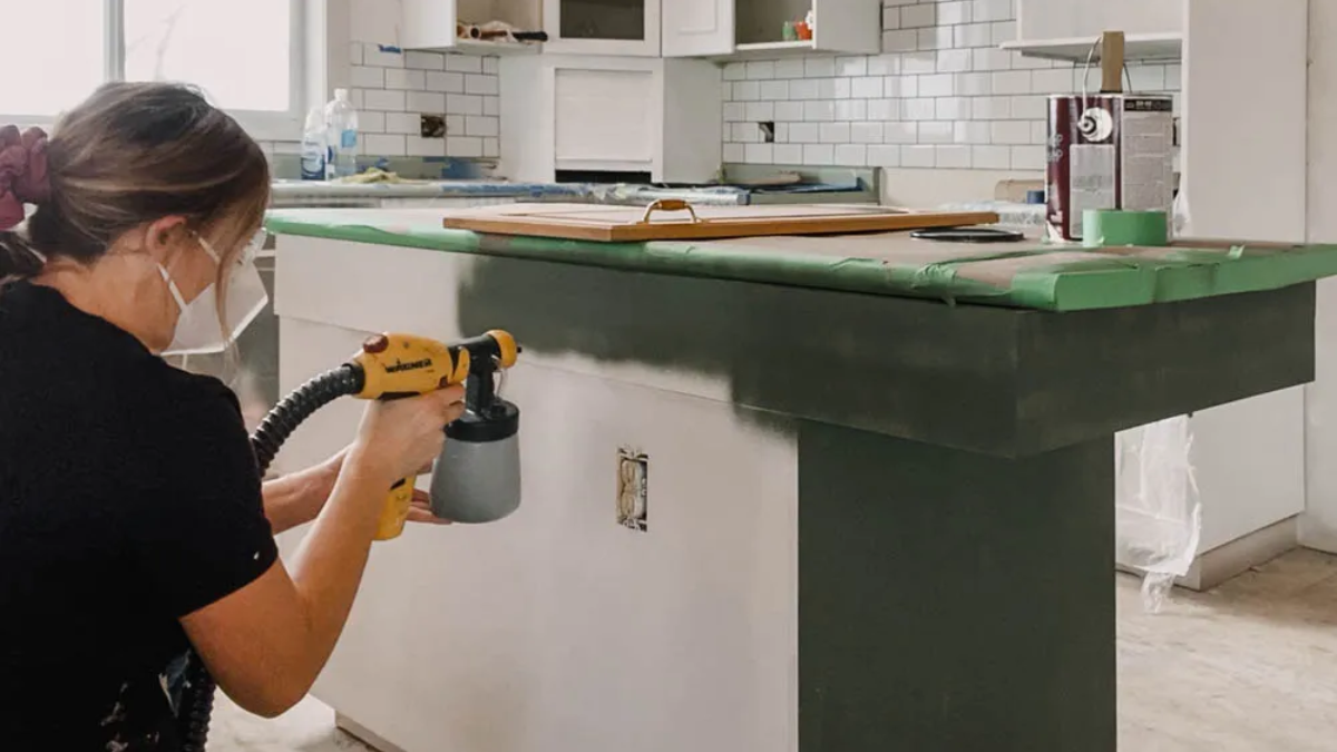 pintar muebles de cocina