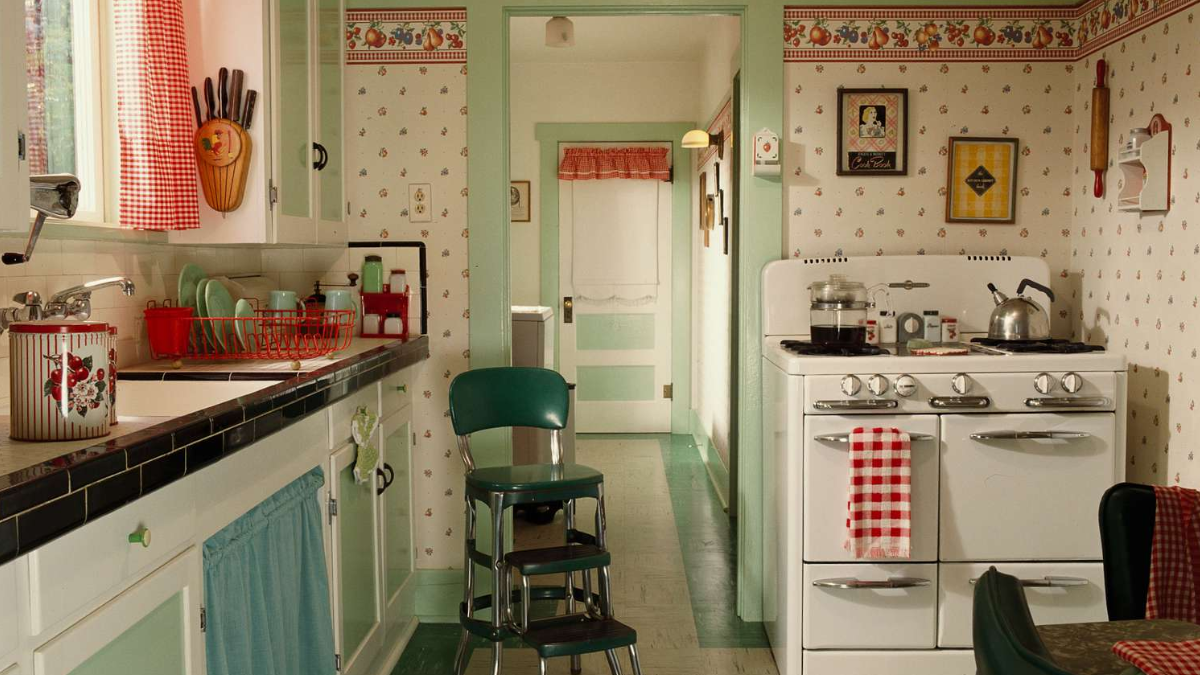 cocina de estilo vintage