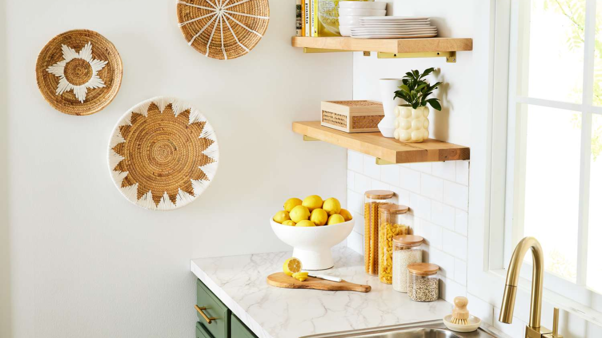 decorar una pared de cocina