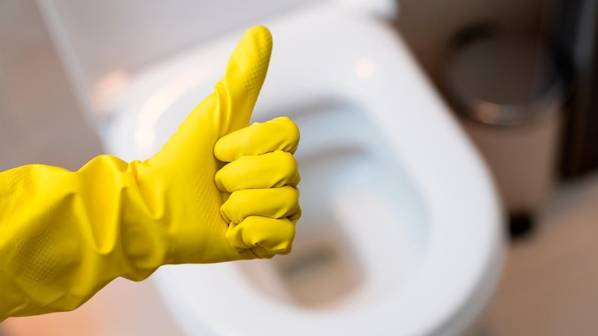 quitar el sarro del WC