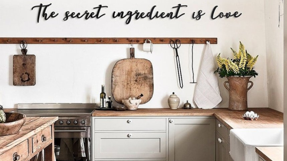 decorar una pared de cocina