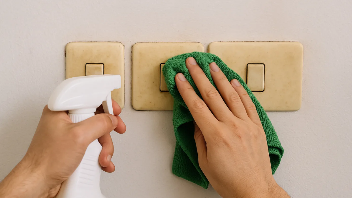 blanquear plástico amarillento